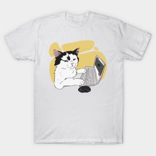 waffle the cat designer meme T-Shirt